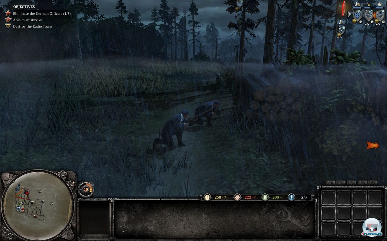 Die Kommando-Operationen mit den polnischen Partisanen geh&ouml;ren zu den H&ouml;hepunkten der Kampagne.