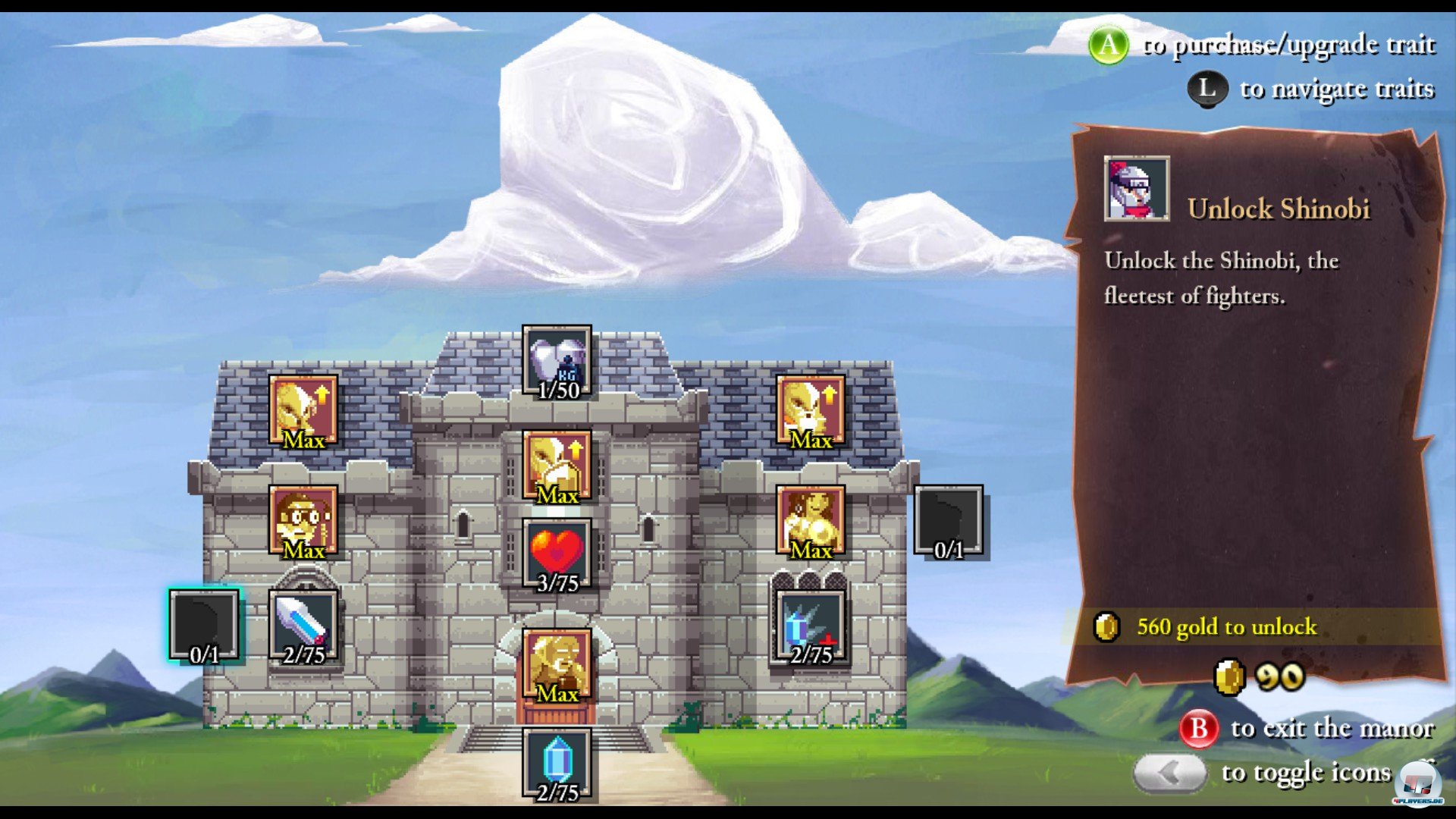 Schmied, Zauberin und das ausbaubare Anwesen versorgen die Nachfahren mit nützlichen Extras. Schmied, Zauberin und das ausbaubare Anwesen versorgen die Nachfahren mit nützlichen Extras.