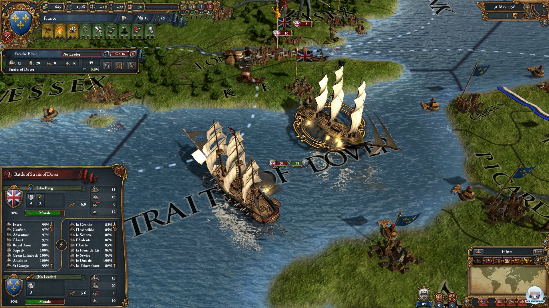 Wer die Flotte hat, hat die Macht: Neu ist, dass man mit leichten Schiffen auch seinen Handel st&auml;rken kann - sie sichern Umschlagpl&auml;tze.