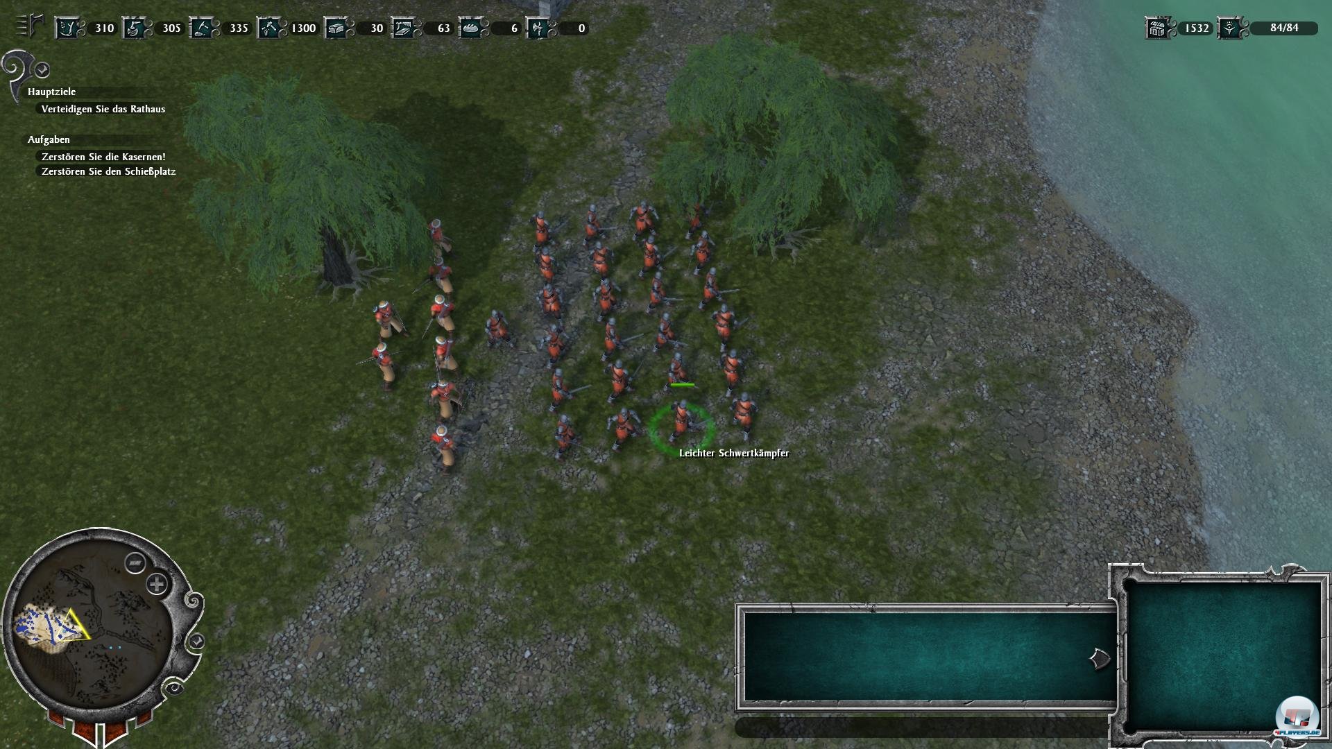 Das Spiel l&auml;sst genau eine Formation zu. Solange man seine Truppen nicht bewegt. 