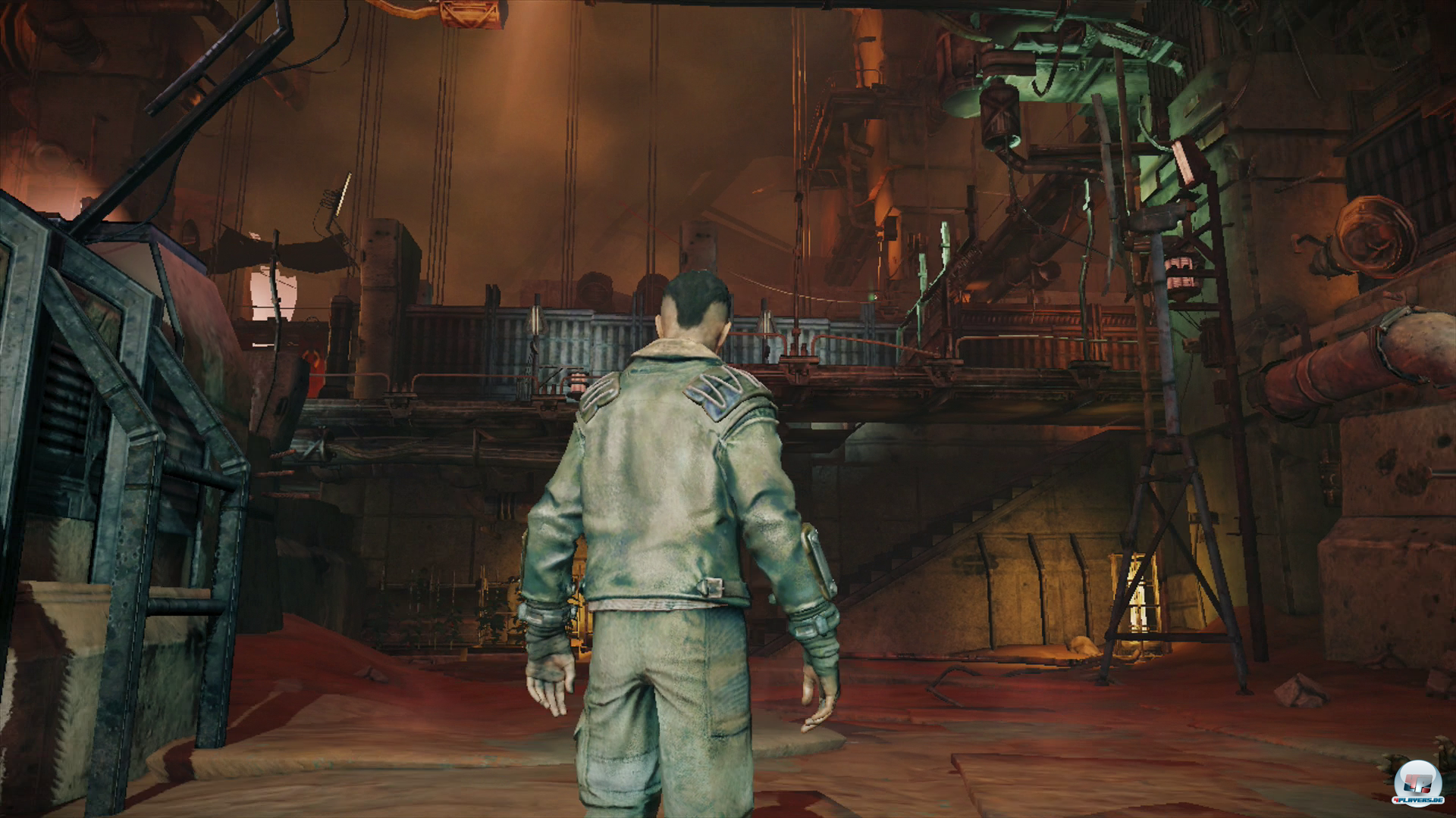 Die Kulisse wirkt auf den Konsolen etwas unsauberer als unter DirectX Die Kulisse wirkt auf den Konsolen etwas unsauberer als unter DirectX