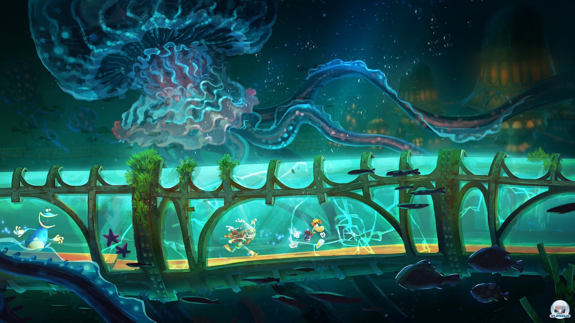 Der lokale Koop flutscht besser als in New Super Mario Bros U., da hier die Action nicht st&auml;ndig pausiert.