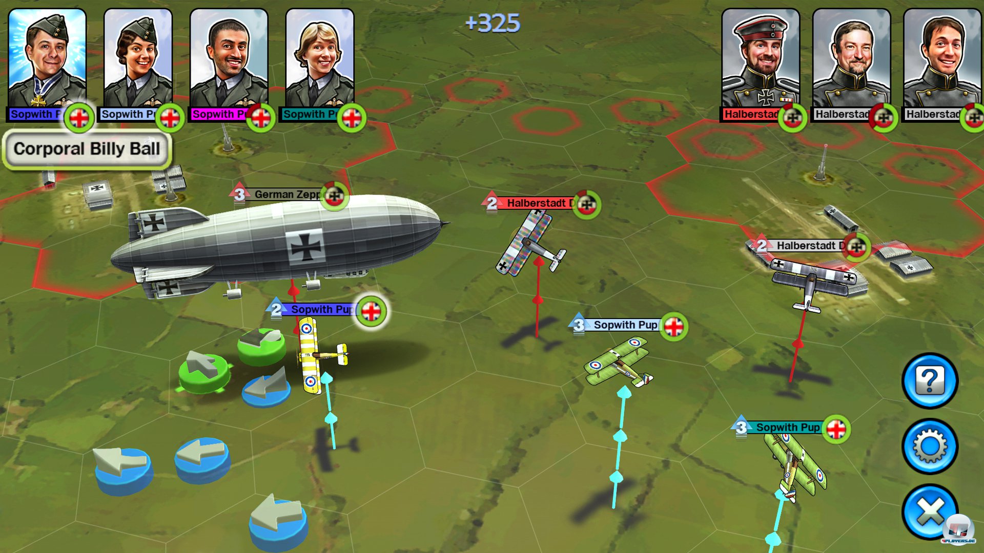 In der Hitze des Gefechts geht die &Uuml;bersicht leider schnell verloren.