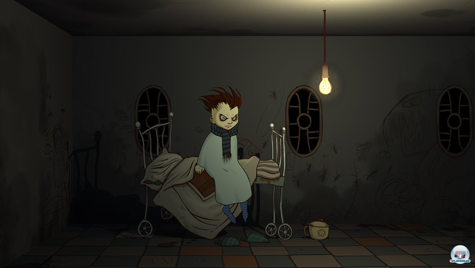 Der Protagonist kann eine gewisse &Auml;hnlichkeit mit Chucky der M&ouml;rderpuppe nicht leugnen.