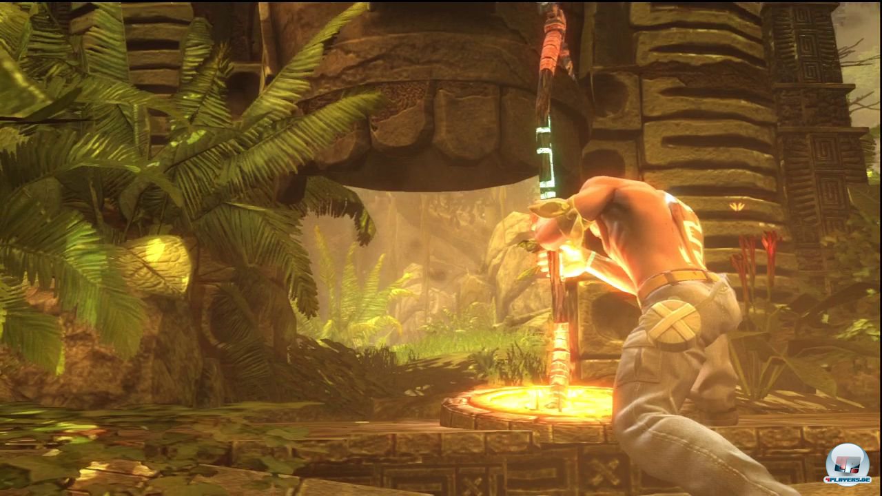 In der Schlacht verl&auml;sst sich Briggs auf upgrade-f&auml;hige Nahkampfwaffen und Zauber der Maya.