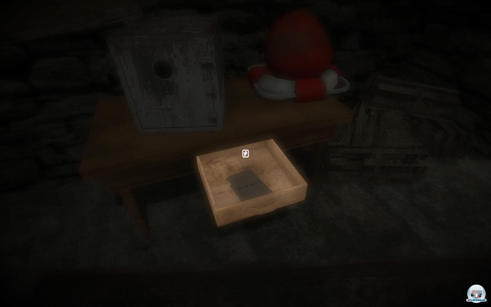 R&auml;tsel, die die Welt nicht braucht: Die Zahlenkombination f&uuml;r den Safe befindet sich in der Schublade darunter.