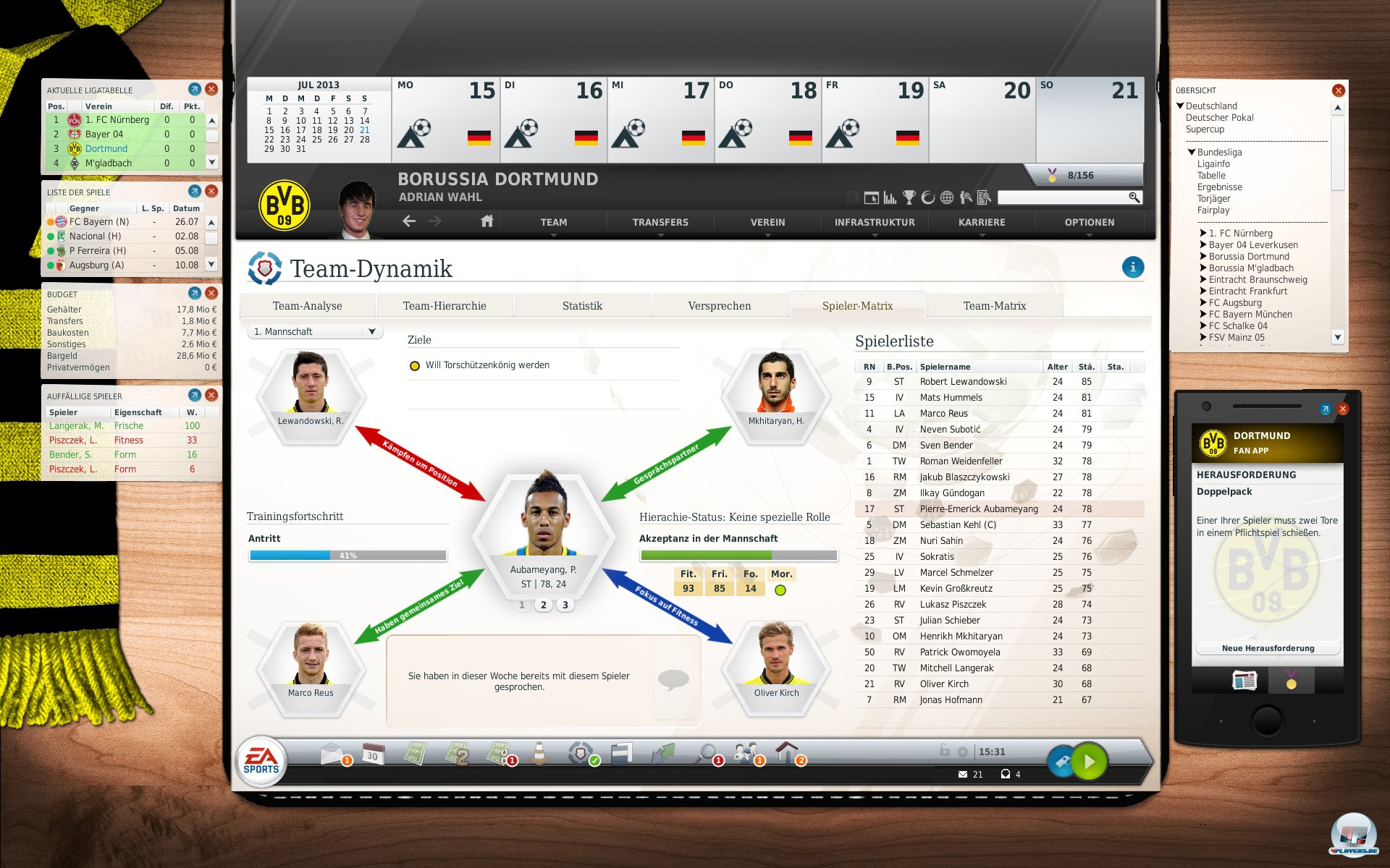 Wem Team-Matrix & Co bekannt vorkommen sollten: EA hat sich dieses Jahr entschlossen, nur einen &uuml;berteuerten Content-Patch f&uuml;r den FM zu ver&ouml;ffentlichen.