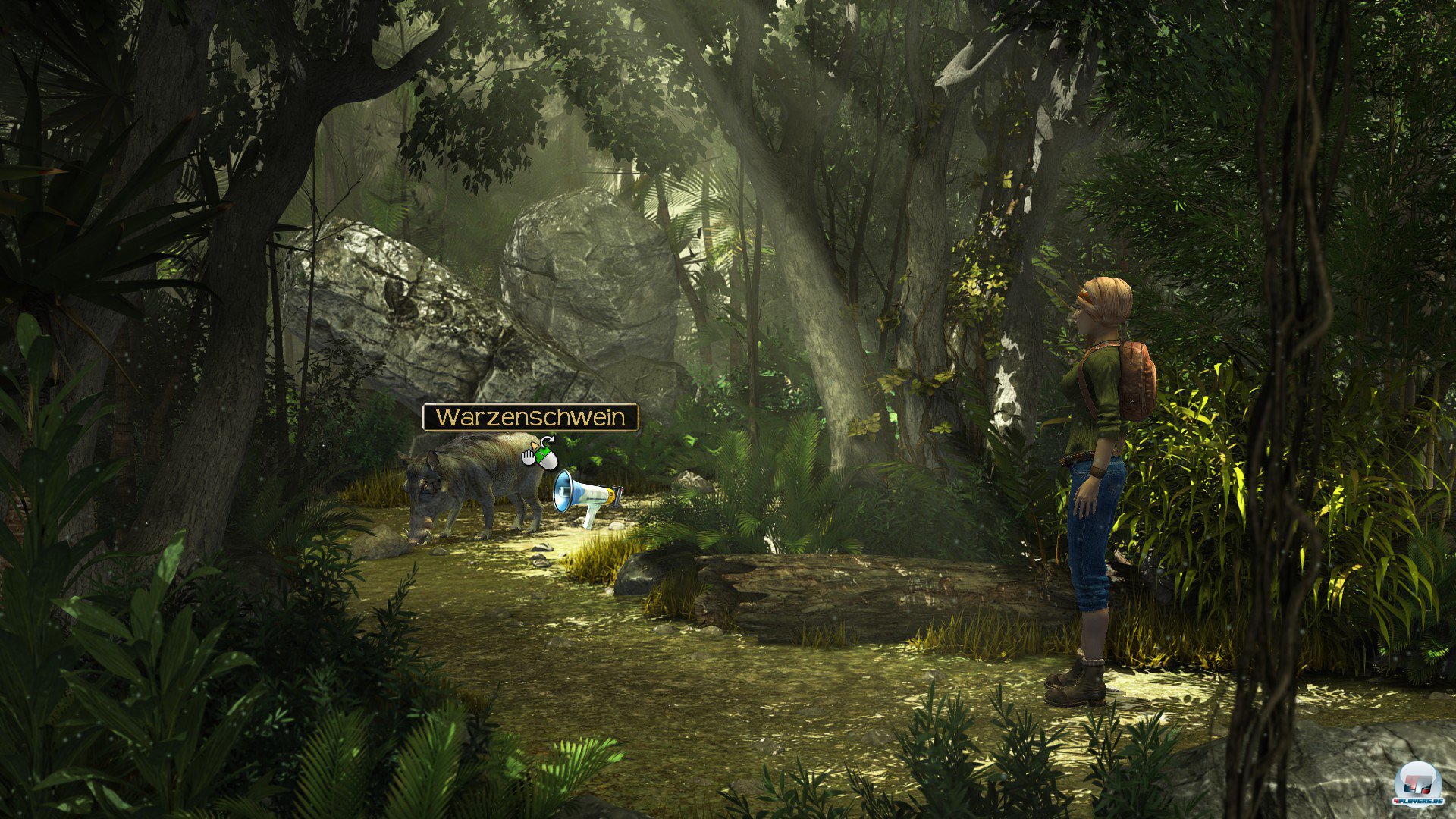 Hyper, hyper: Das R&auml;tsel um die Warzenschwein-Vertreibung mittels Megaphon ist eines der wenigen gelungenen Exemplare.