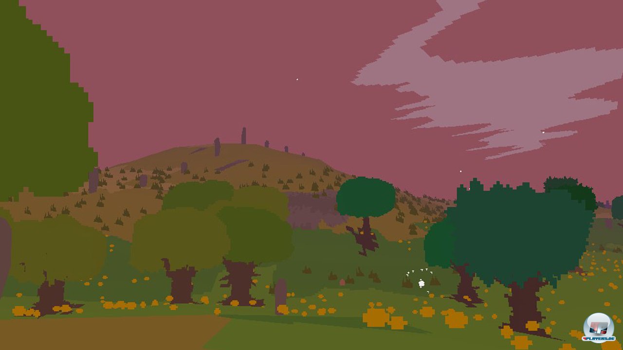 Die Pixelkunst verliert auf Vita nichts von ihrem Reiz. Die Pixelkunst verliert auf Vita nichts von ihrem Reiz.