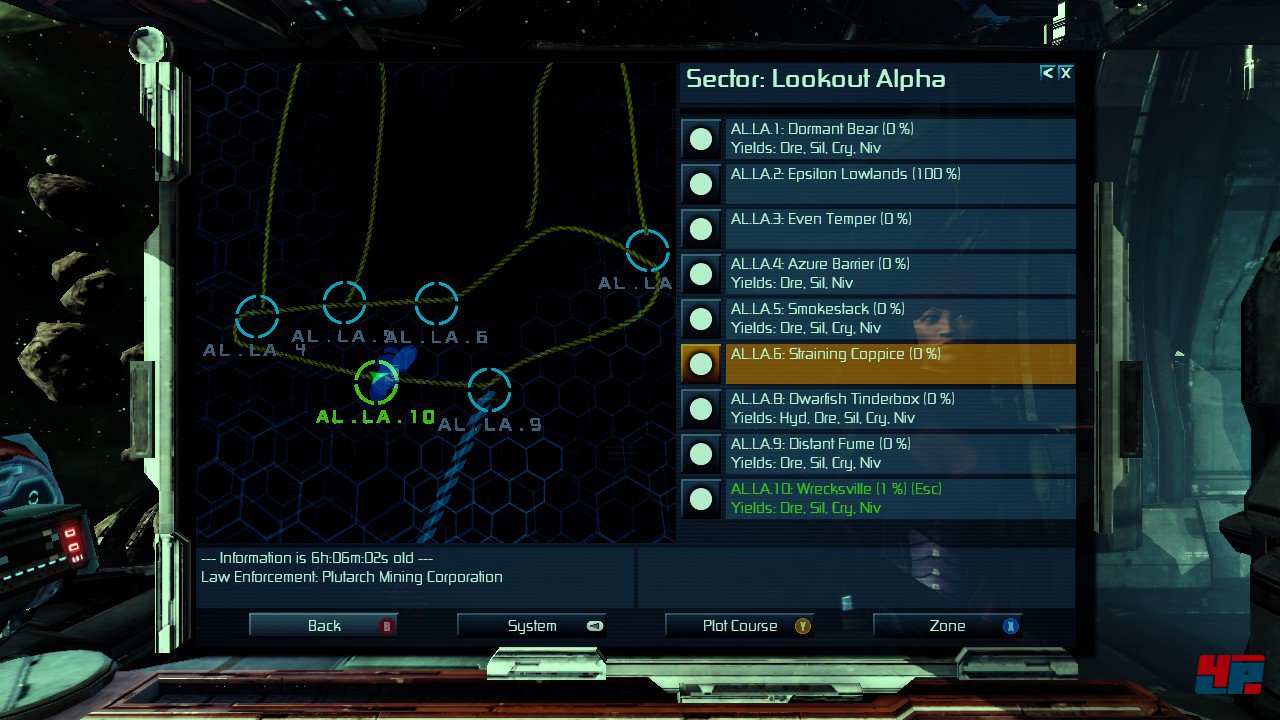 Viel Gl&uuml;ck, wenn ihr in den Tiefen des Alls etwas finden wollt! Die un&uuml;bersichtliche Karte ist hilft nur bedingt weiter.