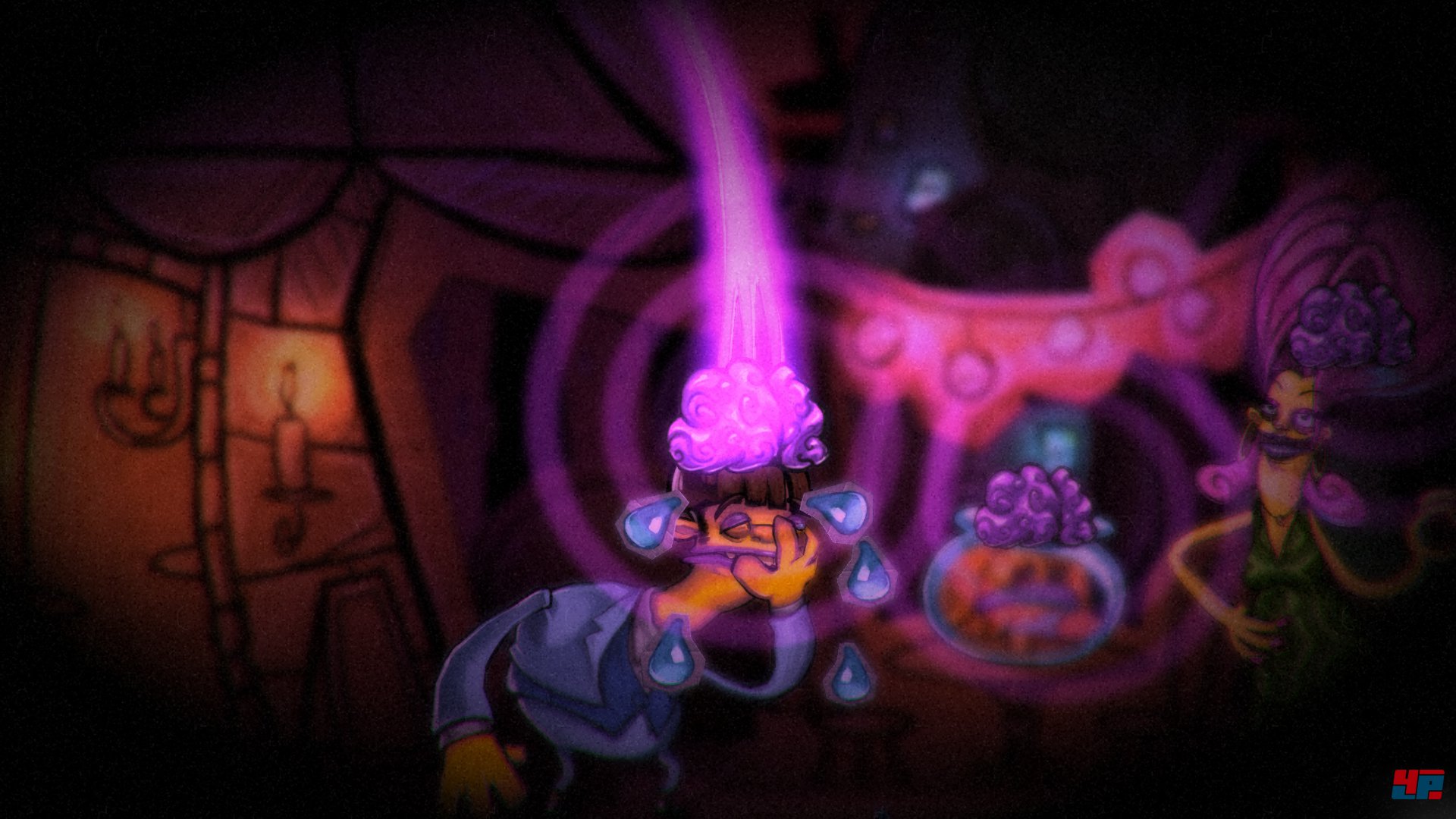 Knackige R&auml;tsel an sonderbaren Schaupl&auml;tzen? Nur das zweite Attribut beschreibt Stick It to the Man.