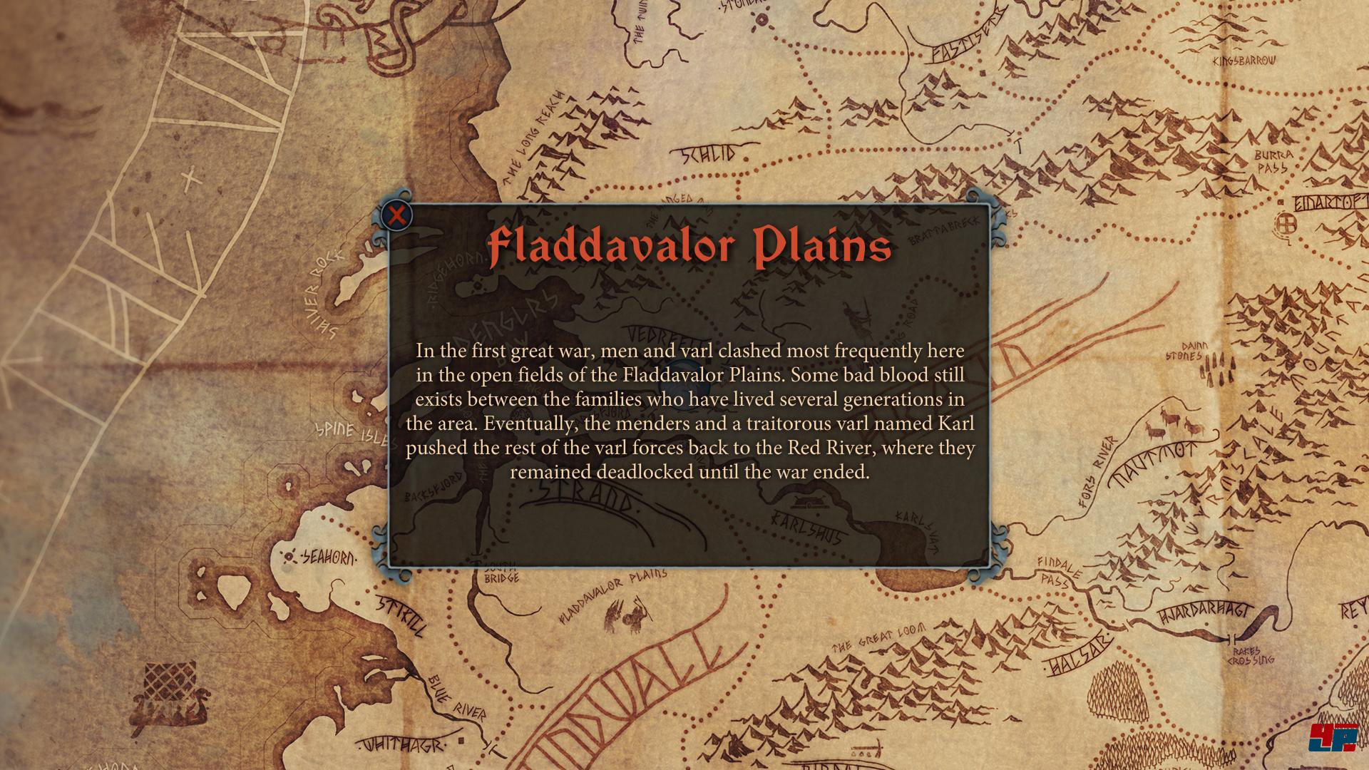 Sch&ouml;n ist, dass Orte auf der Karte n&auml;her beschrieben werden. Schade ist, dass man keine freie Route w&auml;hlen kann.