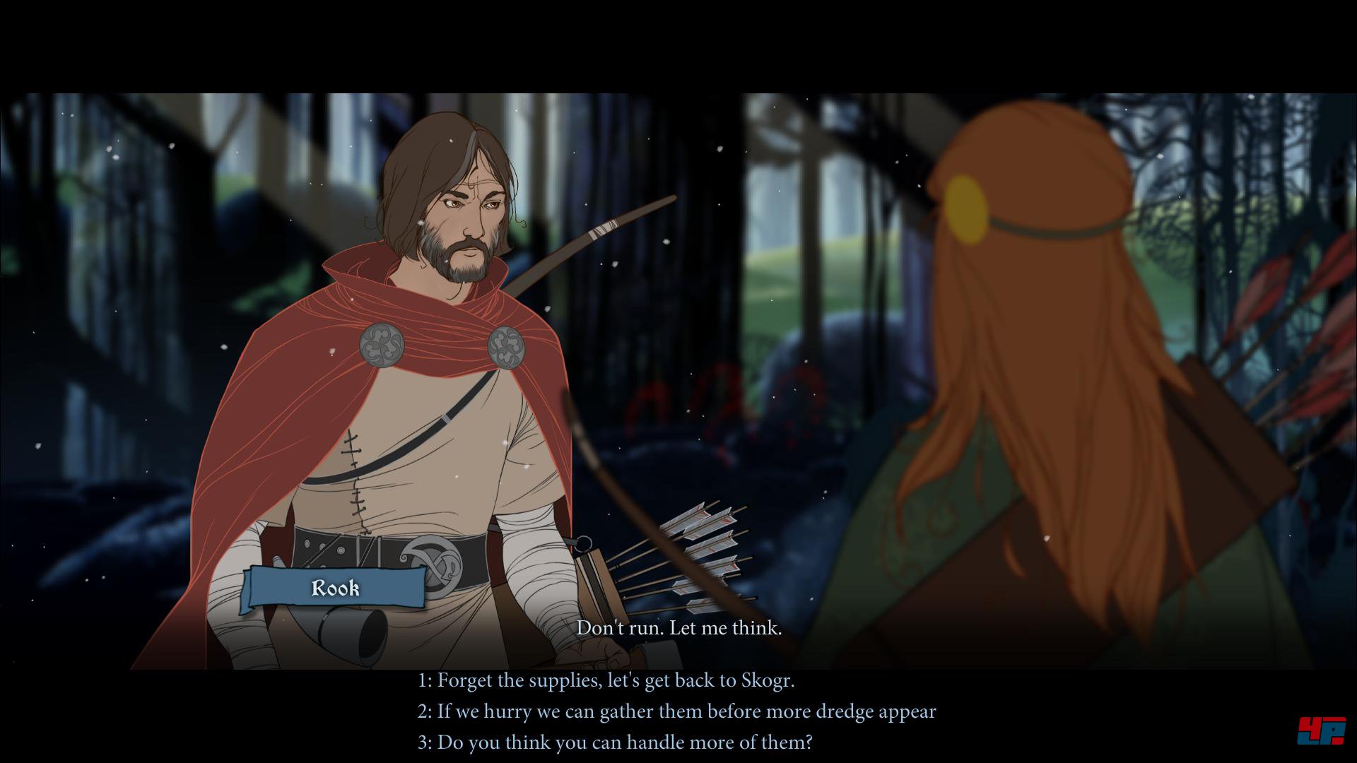 Eine Karawane f&uuml;hrt man in der Rolle von Rook an - ein J&auml;ger, der auch auf seine Tochter Alette achten muss.