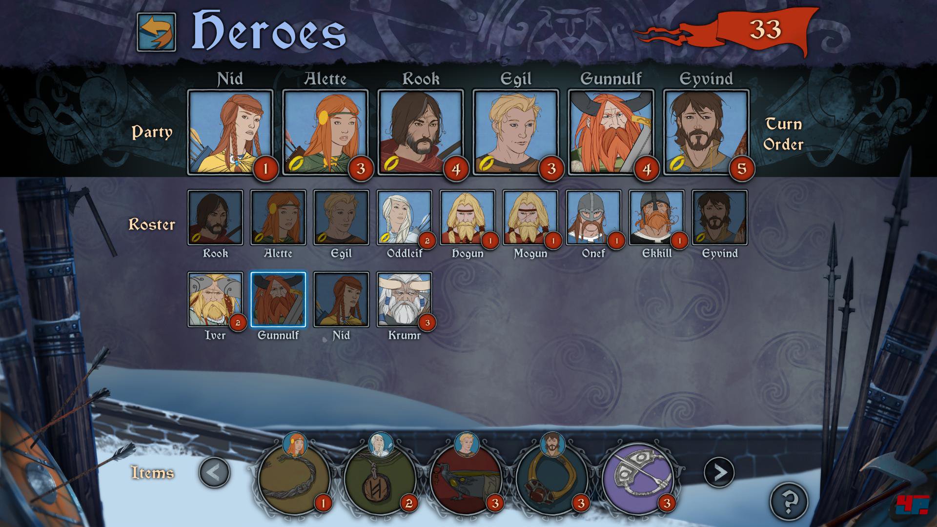 Wen nimmt man mit in die n&auml;chste Schlacht? Welche Varle, welche Menschen? Denn nur wer Feinde t&ouml;tet, kann irgendwann aufsteigen.