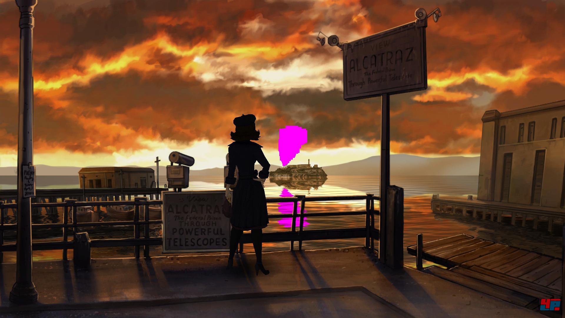 Manchmal f&auml;rbten sich kleine Bildelemente rosa - davon abgesehen lief das Spiel aber technisch sehr sauber.