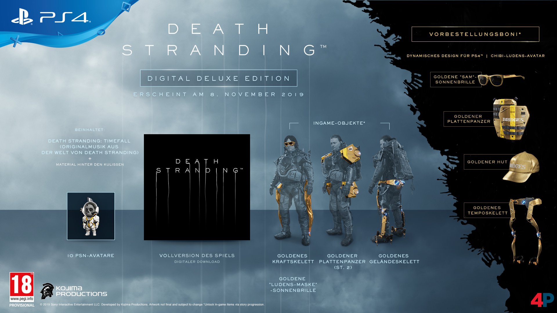 Digital Deluxe Edition von Death Stranding Digital Deluxe Edition von Death Stranding