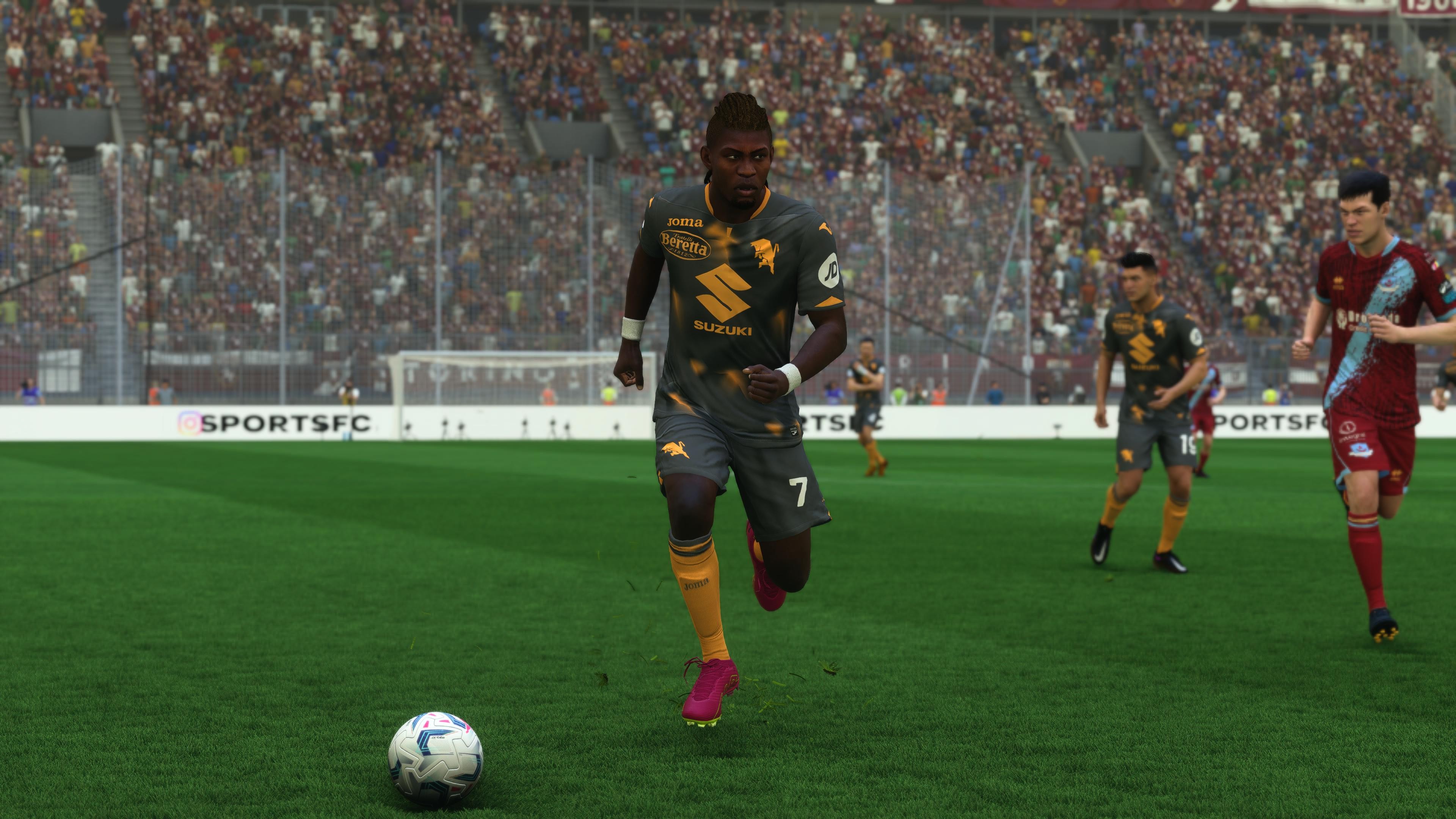 Im Schatten der &bdquo;Alten Dame&ldquo; ist der FC Turin nur die Nummer zwei in der Stadt. Der Serie-A-Klub setzt in seinem Ausweichtrikot auf edles Anthrazit in Kombination mit auff&auml;lligem Hellorange. Schick ist dabei besonders der Bulle aus dem Logo auf Brust und Shorts.