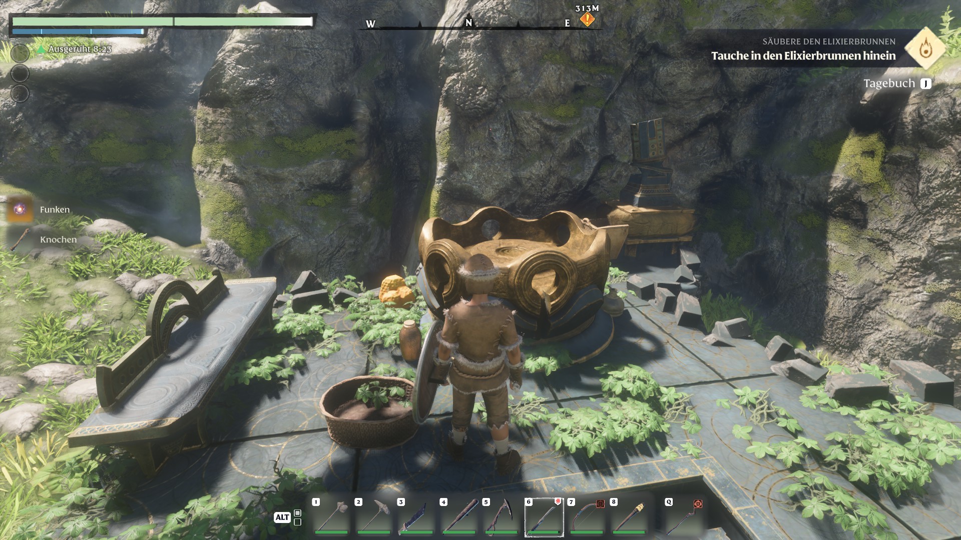 Diese Schreine der Flammen findet ihr &uuml;ber Embervale verteilt und &uuml;ber sie erhaltet ihr die Funken.