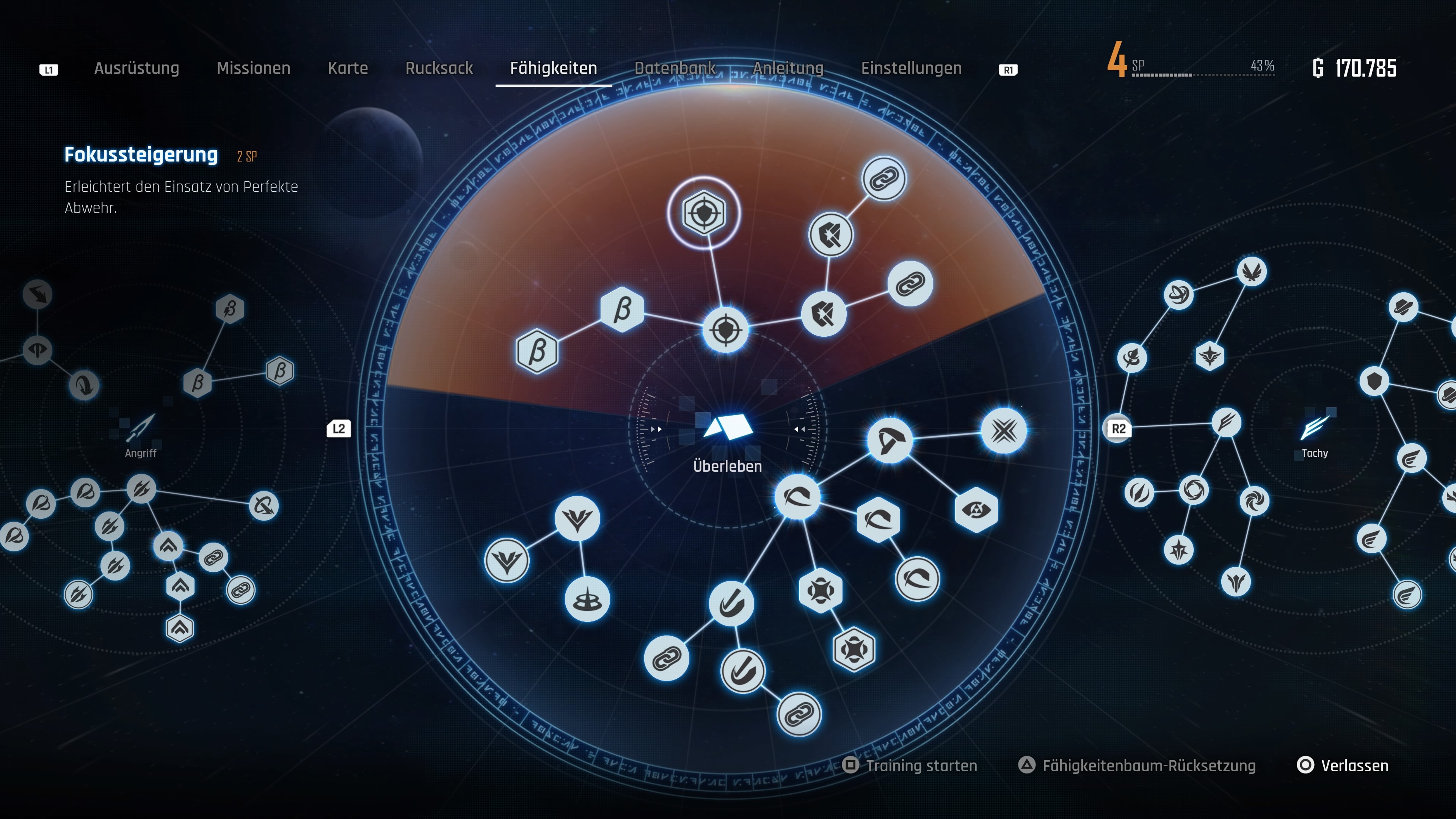 Damit es beim Kämpfen richtig schön scheppert, sollten ein paar Paraden schon sitzen. Die entsprechenden Fähigkeiten helfen bei der Ausführung. Damit es beim Kämpfen richtig schön scheppert, sollten ein paar Paraden schon sitzen. Die entsprechenden Fähigkeiten helfen bei der Ausführung.