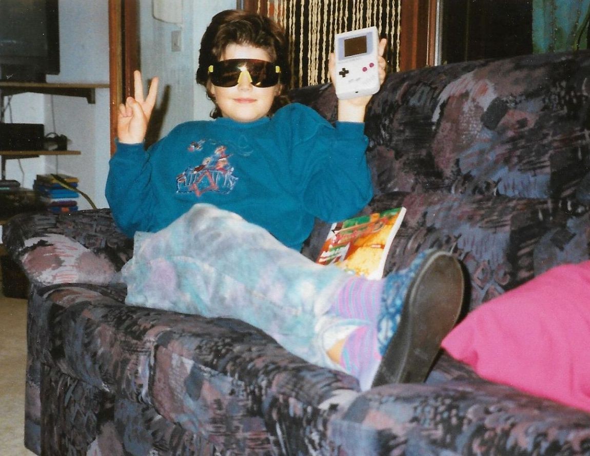 Schnappschuss aus dem Jahre 1995: Der Game Boy war mein st&auml;ndiger Begleiter, das Club Nintendo Magazin meine Fachlekt&uuml;re.