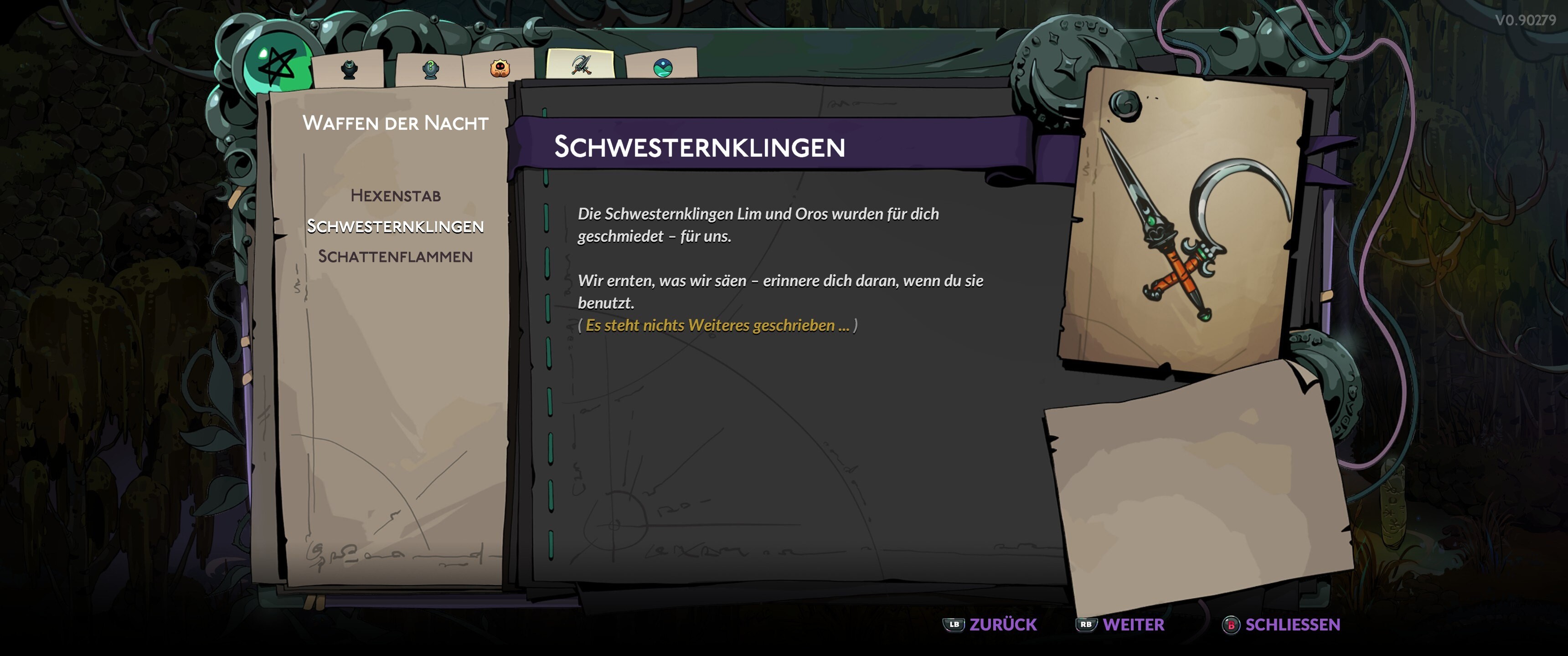 Die Schwesternklingen sind vor allem schicke Waffen für all diejenigen, die schnell zustechen. Die Schwesternklingen sind vor allem schicke Waffen für all diejenigen, die schnell zustechen.