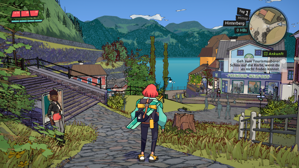 Das Tourismusb&uuml;ro in Dungeons of Hinterberg